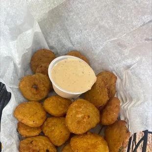 Fried pickles