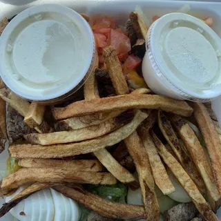 The Pittsburgh Steak Salad