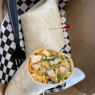 Buffalo Chicken wrap