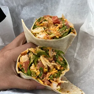 Buffalo Crispy Chicken Wrap