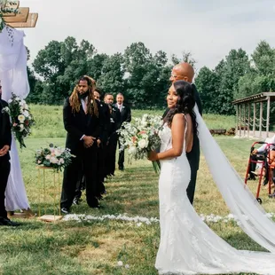 Gorgeous wedding day!