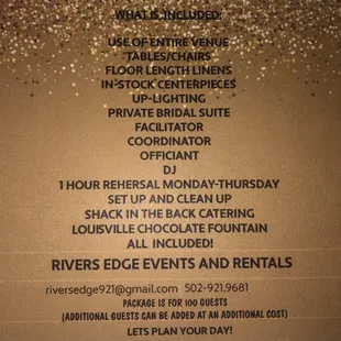 Look at what is included!