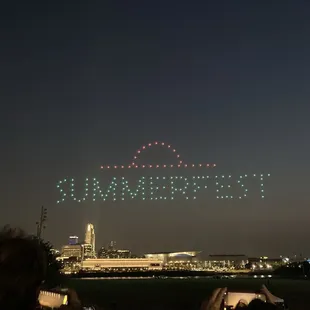Drone show!
