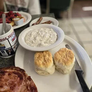Biscuits and gravy