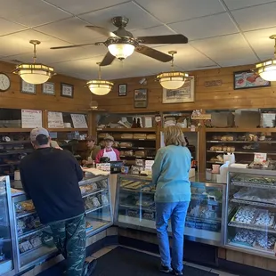 Inside of bakery