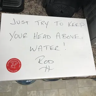 Great, motivational messages.