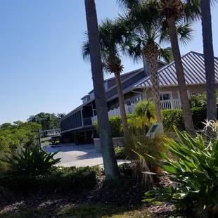 a view of the outside of the restaurant