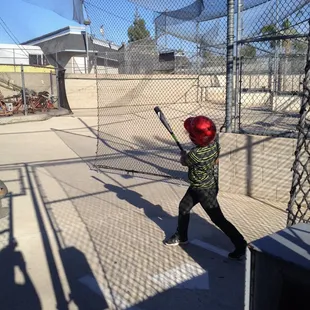 My 9 year old loves it here