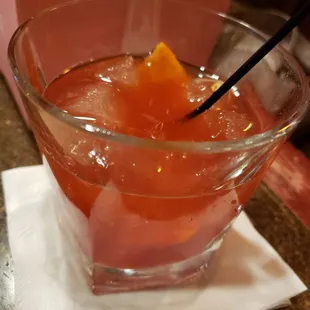 Blackberry Brandy Old Fashioned