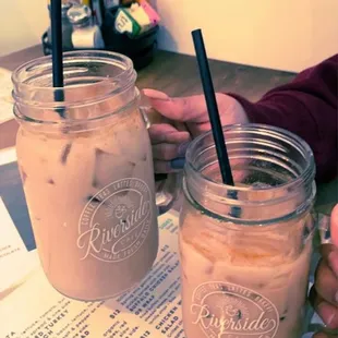 Hazelnut Iced Latte