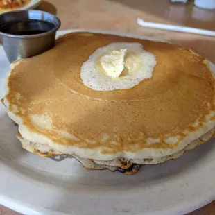 Chocolate chip short stack - can&apos;t see but there are LOADS of cc on the underside