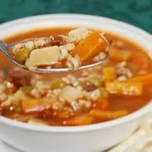 Beef Barley Soup!