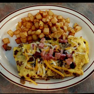 Meat Lovers Omelet