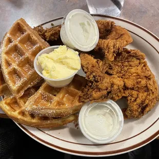 Chicken and Waffles