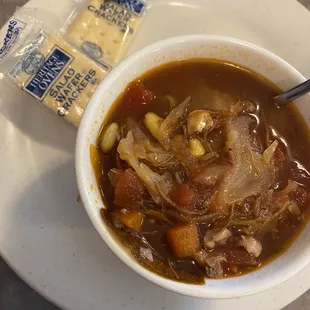 Beefy Veggie Soup