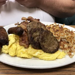The hungry man special
