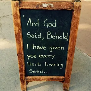 Sign from Carol Gardens