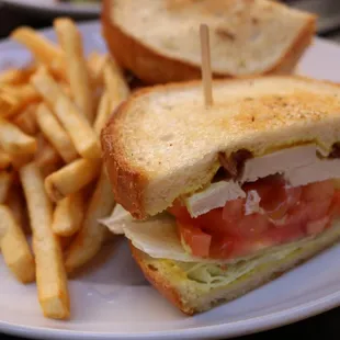 Our turkey club is the most popular sandwich on our lunch menu!