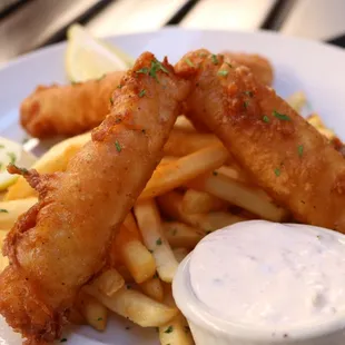 Beer Battered Fish and Chips!