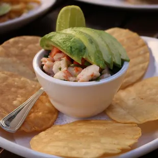 Shrimp Ceviche appetizer