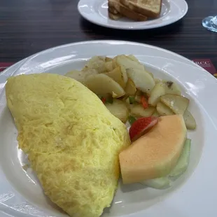 3 egg omelette