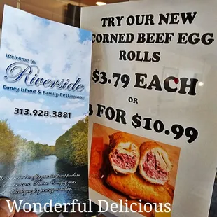 a sign for a restaurant