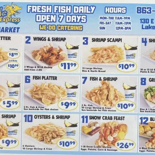 ramen and noodles, menu