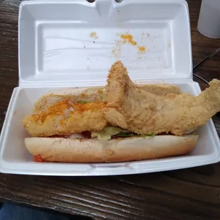 Fish sandwich