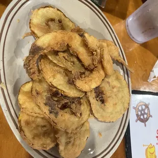 Fried Squash delicious!