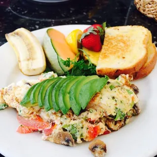 Egg White Vegetarian Omelette