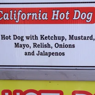 California Dog!