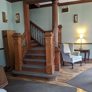 Staircase to the rooms