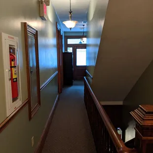 Hallway to the balcony.
