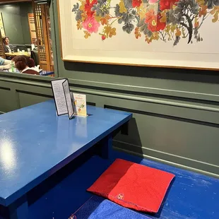 interior, sushi and sashimi