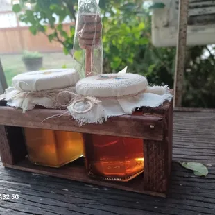 I make handcrafted crates for gifting and variety.