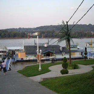 view from the parking lot