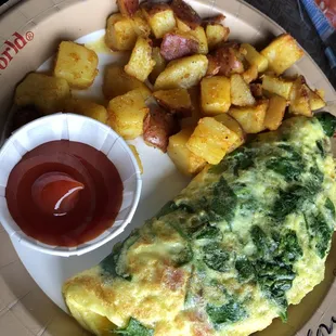 Make your own omelet