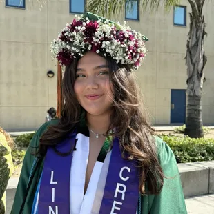 Graduation Flower Crown
