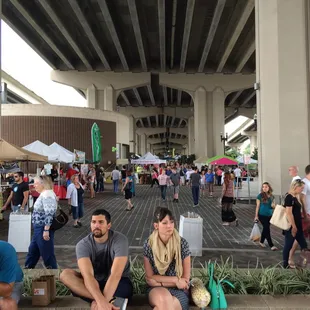 Look at all the people!