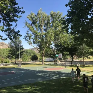 Basketball court