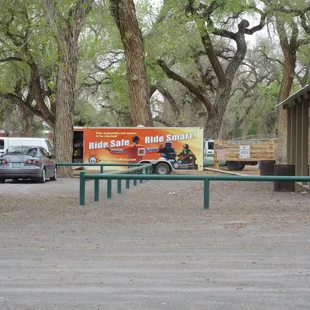 ATV school uses the course on Saturday mornings