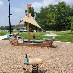 A pirate ship