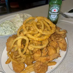 Seafood platter