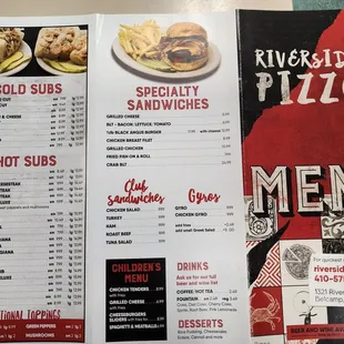 Menu Dec 2023