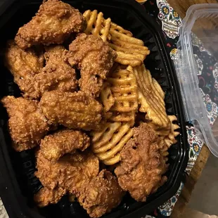 Chicken wing platter