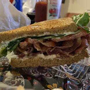 BLT extra mayo