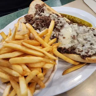 Cheese steak sub