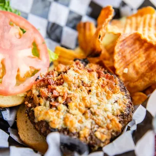 Black and Bleu Burger