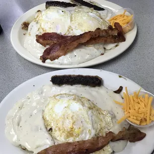 Train wreck at the top, and mini train wreck at the bottom!