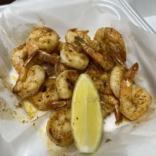 Blackened shrimp